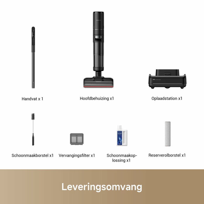 Dreame H15 Pro Aspirateur Balai Laveur Robotisé AI Noir Dreame H15 Pro Aspirateur Balai Laveur Robotisé AI Noir