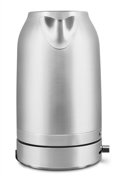 KitchenAid 5KEK1701 ESX Bouilloire électrique en acier inoxydable avec chauffage précis et 7 températures (50°C à 100°C)
