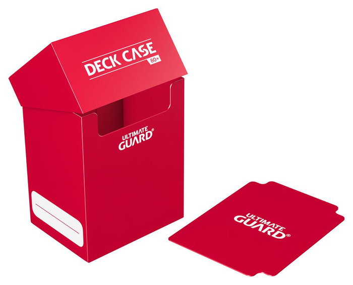Ultimate Guard Deck Case 80+ - Red Ultimate Guard Deck Case 80+ - Red