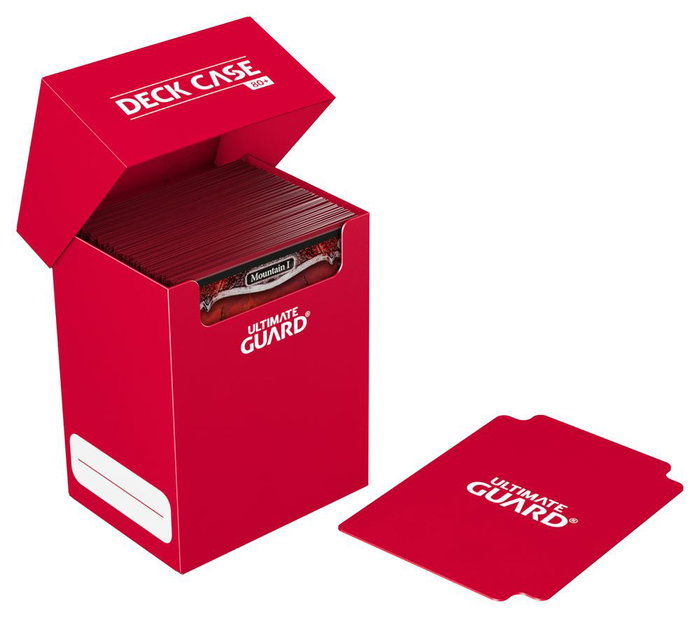 Ultimate Guard Deck Case 80+ - Red Ultimate Guard Deck Case 80+ - Red