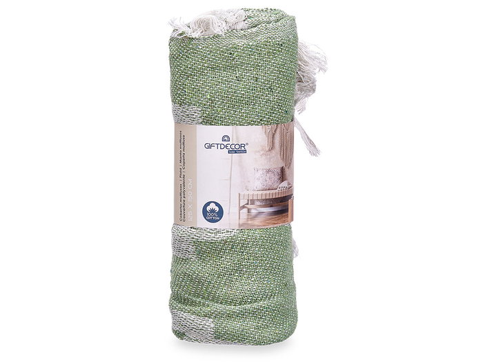 GIFTDECOR Multiuso Jacquard Verde 125 x 150 cm
