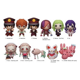 Monogram Int. Présentoir de 24 porte-clés Toilet-Bound Hanako-kun Series 2 en PVC