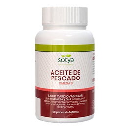 SOTYA Omega 3 Huile de Poisson 1400mg