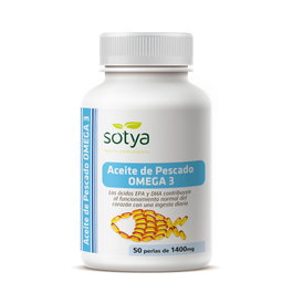SOTYA Omega 3 Huile de Poisson 1400mg
