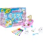 Crayola Coffret de coloriage lavable Washimals Animaux fantastiques, 4 animaux, 6 feutres, accessoires, pour enfants dès 3 ans