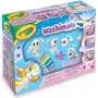 Crayola Coffret de coloriage lavable Washimals Animaux fantastiques, 4 animaux, 6 feutres, accessoires, pour enfants dès 3 ans