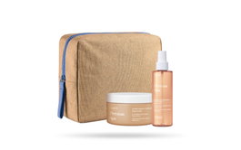 Pupa Set Persian Spa Régénérant avec Gommage, Brume et Pochette Textile
