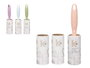 Arte Regal Rouleau Anti-Peluches 2 Recharges 40 Feuilles Couleurs Assorties 13x28x4 cm (Set de 24)