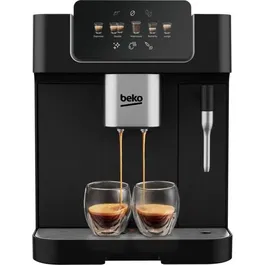 Beko CEG7302B Machine à Café Automatique avec Broyeur Intégré - 1350W - 19 Bars - Noir - Réservoir 2L et 250g