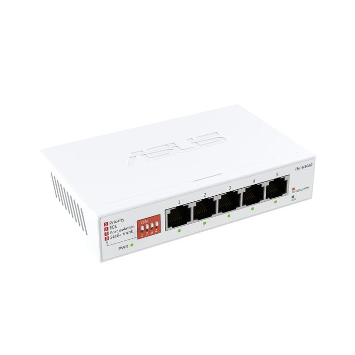 Asus QG-U1050 Switch non manageable 5 x 2.5GBase-T Desktop