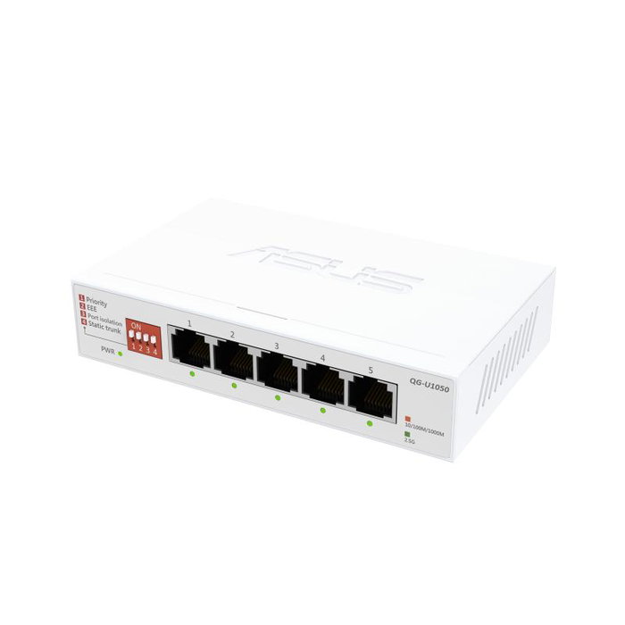 Asus QG-U1050 Switch non manageable 5 x 2.5GBase-T Desktop