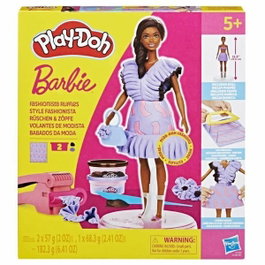 Play-Doh Barbie Style fashionista, coffret de pâte à modeler multicolore