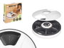 Mascow Distributeur Automatique de Nourriture pour Animaux avec Minuterie 30.5 x 8 x 30.5 cm (Set de 6)