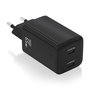 Chargeur mural Aisens ASCH-65W2P040-BK Noir Multicouleur 65 W