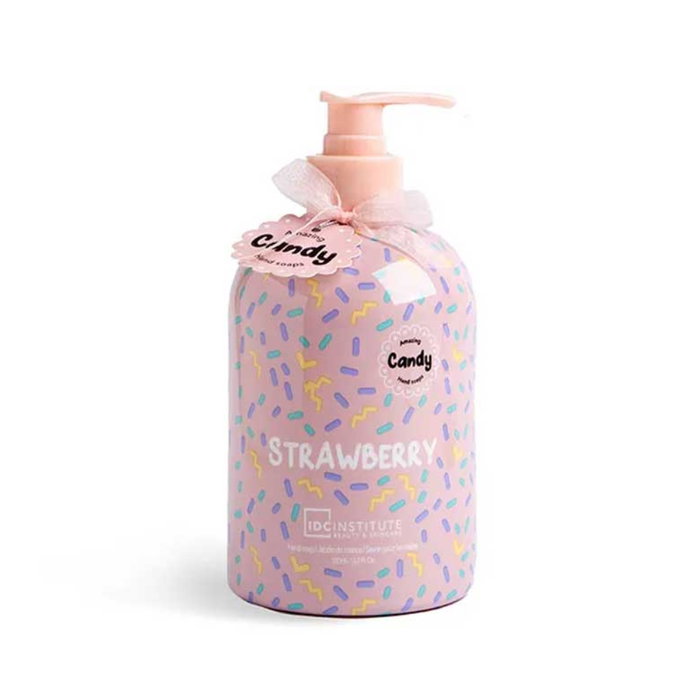 Idc Institute Savon à mains Candy Fraise 500 ml Idc Institute Savon à mains Candy Fraise 500 ml