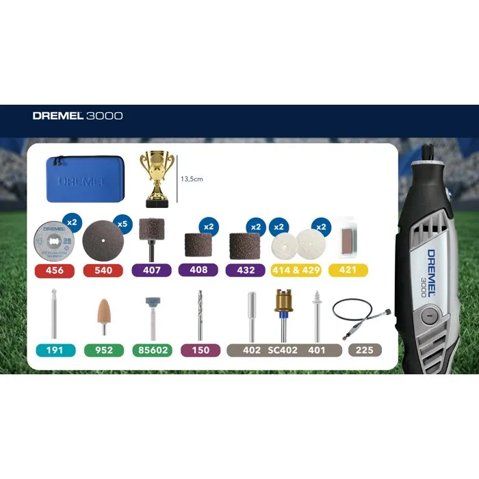 Dremel Outil rotatif multifonction filaire 3000-1/25 Edition limitée 2026 130W