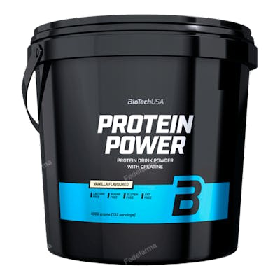 BIOTECHUSA Protein Power Vanille - 4000g BIOTECHUSA Protein Power Vanille - 4000g