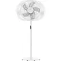 Sencor Ventilateur sur pied SFN 4070WH, 40 cm, 3 en 1, télécommande, 8 vitesses, oscillation 80°, hauteur réglable, 48 W, blanc
