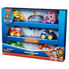 Spin Master - Coffret 6 véhicules Pup Squad La Pat' Patrouille - Pack 6 Racers - Véhicules de collection pour enfants - À partir de 3 ans