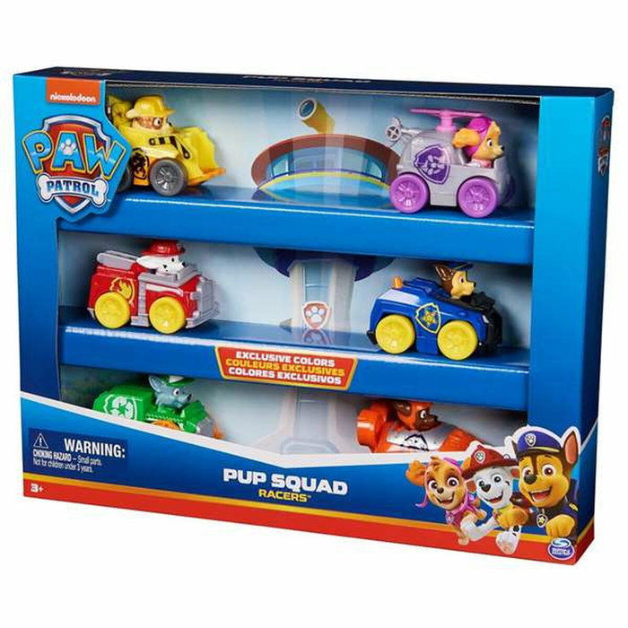 Spin Master Pack 6 Racers Pup Squad La Pat' Patrouille Spin Master Pack 6 Racers Pup Squad La Pat' Patrouille