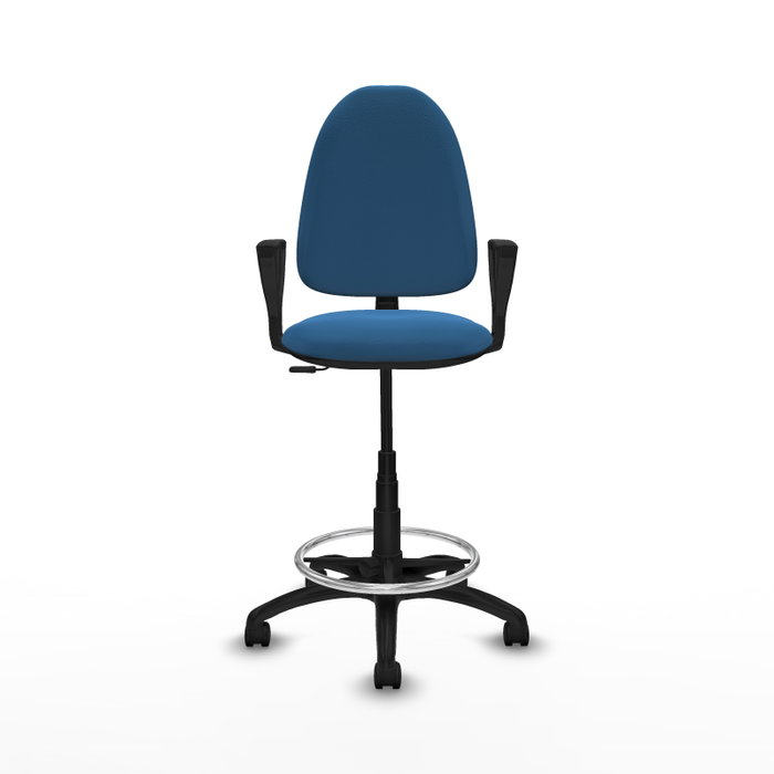 PIQUERAS Y CRESPO BFN01RN Chaise de Bureau Bleu clair