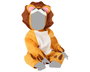Disfraz Leon Déguisement Lion pour Bébé 24 Mois (2 Ans) - Ensemble 2 Pièces en Polyester - Thème Animaux de la Savane - Unisexe