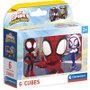 CLEMENTONI Cubos 6 Spidey and His Amazing Friends 40661