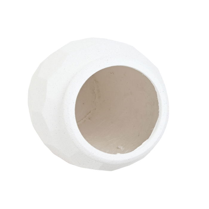 Cache-pot Home ESPRIT Blanc Magnésium Moderne 47 x 47 x 61 cm