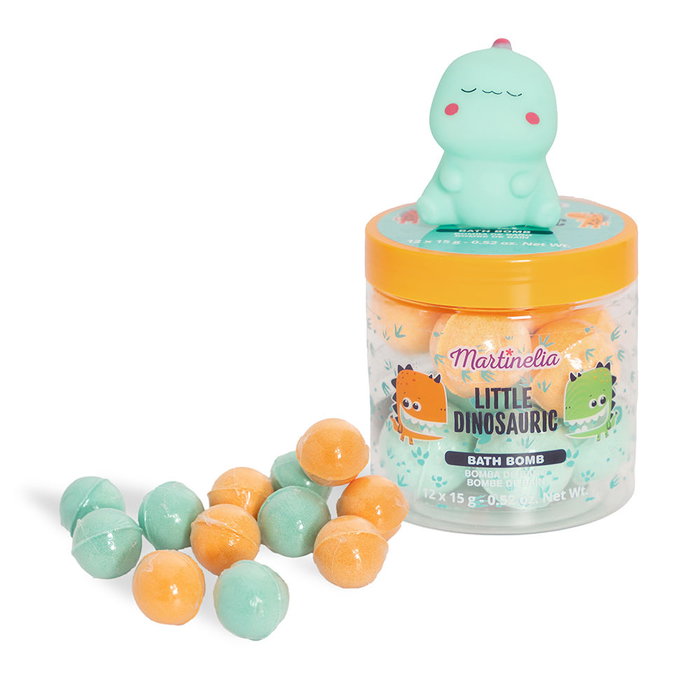 Martinelia Dino Splash Bathfizzers Petit Dinosaure 12 unités
