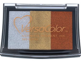 Tsukineko VERSACOLOR 3 couleurs lustre opaca 95x65mm