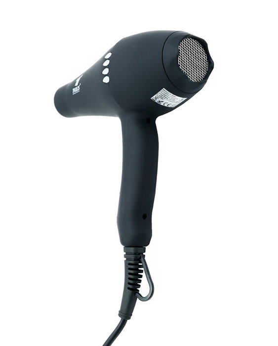 Thulos TH-HD806 Sèche-cheveux Ionique 2000W avec LED, Diffuseur et Concentrateur Noir