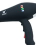 Thulos TH-HD806 Sèche-cheveux Ionique 2000W avec LED, Diffuseur et Concentrateur Noir