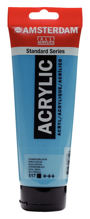 Amsterdam Peinture acrylique Standard Series Azul Real 517, 250 ml Amsterdam Peinture acrylique Standard Series Azul Real 517, 250 ml
