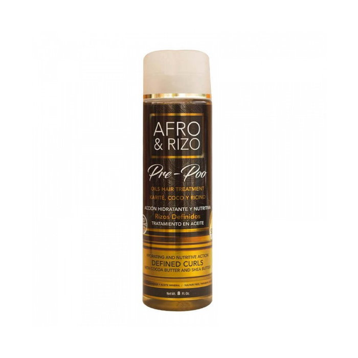 Afro And Rizo Afro & Rizo Pre-Poo 8oz Afro And Rizo Afro & Rizo Pre-Poo 8oz