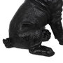 BigBuy Home Figurine Décorative Chien Noir et Doré