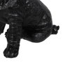 BigBuy Home Figurine Décorative Chien Noir et Doré