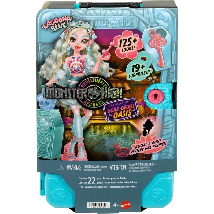 Mattel Monster High Skulltimate Secrets Series 7 Lagoona Blue - Destination: Gore-geous Oasis