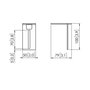 Vogel's RISE A121 Support motorisé pour barre de son - Élévateur d'écran durable - Installation facile - Certification TÜV - Gestion des câbles