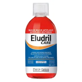 Eludril Bain de bouche anti-plaque 500 ml