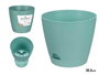 Ibergarden Pot de Fleur Vert 30,5 cm - Plastique (PP) (Set de 12)