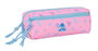 Safta - Porte-tout triple avec élastique Stitch "Bright" 22 cm - Organisateur pour enfants 22x8,5x6 cm - Recommandé à partir de 36 mois
