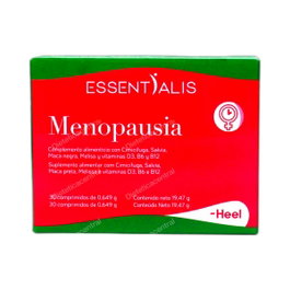 HEEL ESSENTIALIS MENOPAUSIA 30 comprimés