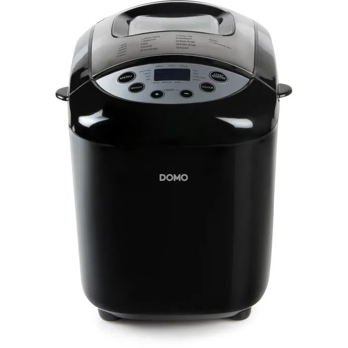 Domo Machine à Pain Automatique B3977 XL - 850 W, 17 Programmes, Ecran LCD - Capacité 1500 g