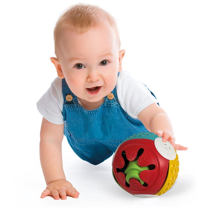 Clementoni Balle sensorielle Clemmy avec cubes
