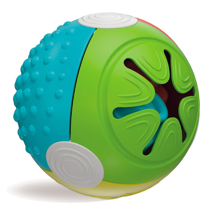 Clementoni Balle sensorielle Clemmy avec cubes