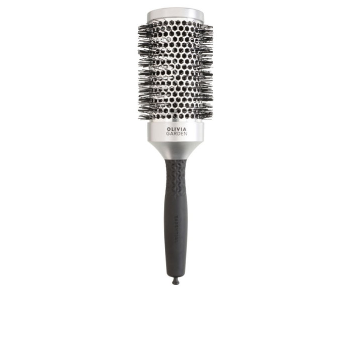 Olivia Garden Brosse Soufflante Essentielle CLASSIC #55 mm Aluminium, Poils Antistatiques, Séchage Rapide, Manche Ergonomique, Outil de Coupe Intégré Olivia Garden Brosse Soufflante Essentielle CLASSIC #55 mm Aluminium, Poils Antistatiques, Séchage Rapide, Manche Ergonomique, Outil de Coupe Intégré