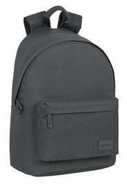 Safta Sac à dos pour ordinateur portable 14,1 pouces Basic - Gris (31 x 41 x 16 cm)