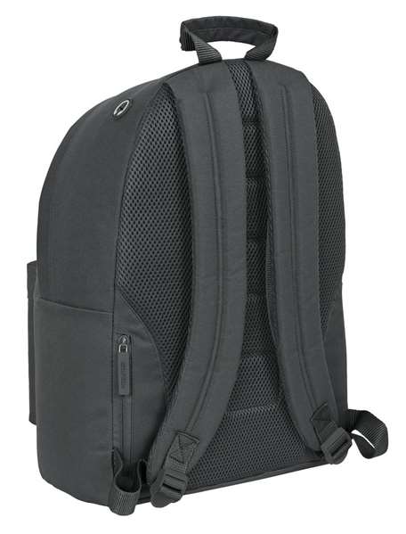 Safta Sac à dos pour ordinateur portable 14,1 pouces Basic - Gris (31 x 41 x 16 cm)