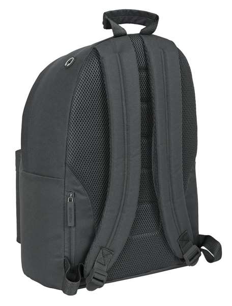 Safta Sac à dos pour ordinateur portable 14,1 pouces Basic - Gris (31 x 41 x 16 cm)