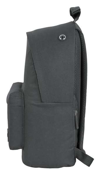 Safta Sac à dos pour ordinateur portable 14,1 pouces Basic - Gris (31 x 41 x 16 cm)